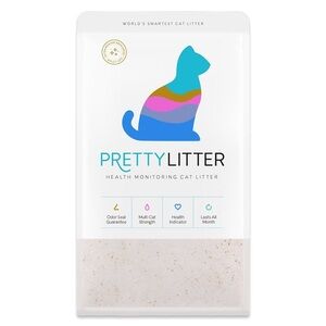 1 package Pretty Litter Health Monitoring Multi-Cat 6 LBS